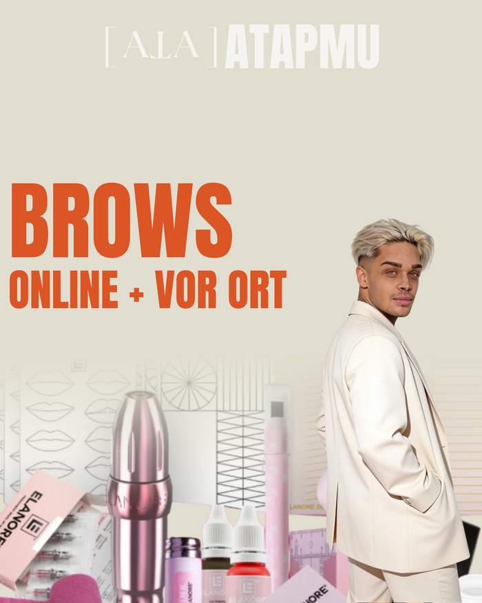 PMU BROWS SCHULUNG ONLINE + VORORT